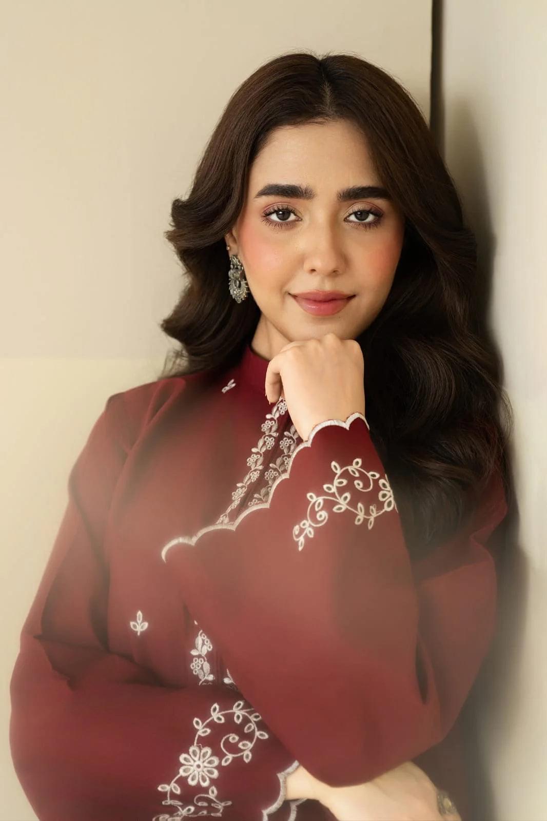 BATIK 2-PIECE LAWN EMBROIDERED SHIRT WITH ELEGANT EMBROIDERED TROUSER.